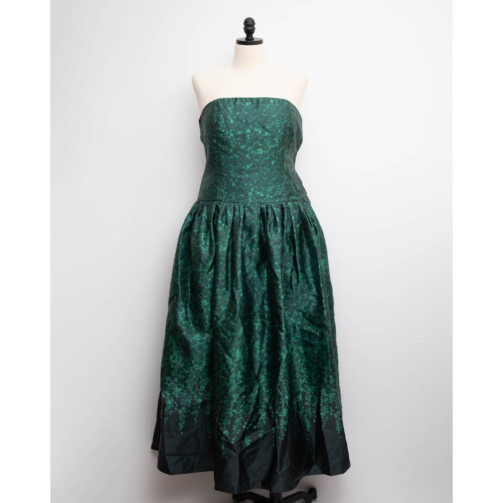 Sachin & Babi Georgina Gown in Emerald Green Wedding Guest - Size 14 - Picture 6 of 11